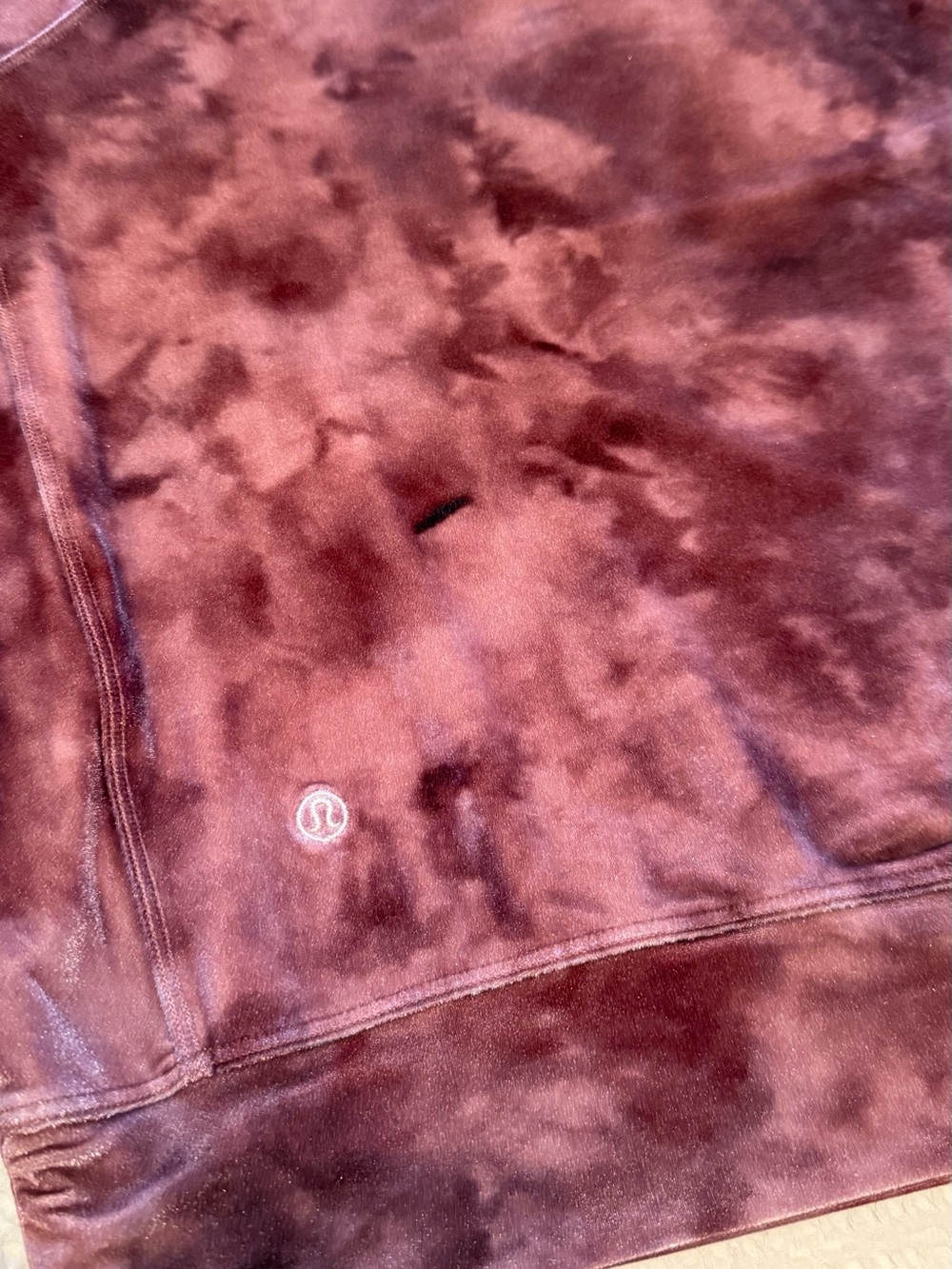 lululemon | Velour Warm Down Crew | Interstellar Cassis Multi | Size 8 - Picture 9 of 9